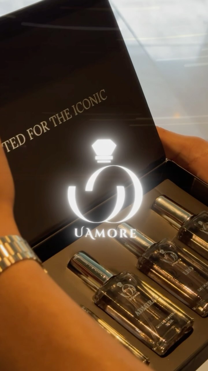 Luxury perfume bottles